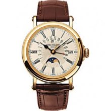 Patek Philippe Retrograde Perpetual Calendar Yellow Gold Watch 5159J