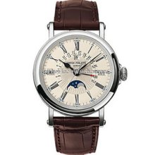 Patek Philippe Retrograde Perpetual Calendar White Gold Watch 5159G