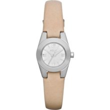 Payton Micro Tan Leather Strap Watch