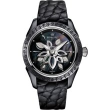 Perrelet Double Rotor Ceramic Diamond Flower Womens A2039-2