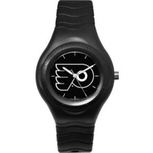 Philadelphia Flyers Shadow Black Sports Watch with White Logo LogoArt