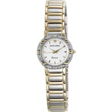Pierre Cardin Pcd4003ts Two-tone Diamond Accented Women's Watch