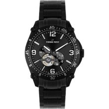 Pierre Petit Men's P-803B Serie Le Mans Automatic Skeleton Black ...