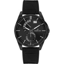 Pierre Petit Men's P-793C Le Mans Black IP Stainless Steel Lumino ...