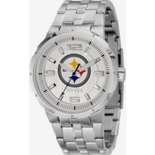 Pittsburgh Steelers Fossil Men's Large Logo Three Hand Watch NFL1215