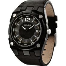 Police Quartz Gents Black Dial Analog Sports Watch PL12696JSB/02