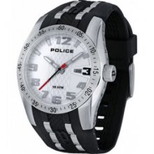POLICE Topgear X Gents Silver Dial Analog Sports Watch PL12557JS/01