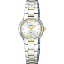 Pulsar 3-Hand Analog Two-tone Women's watch #PRS657X