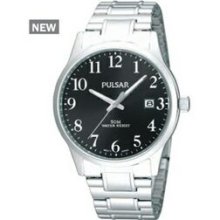 Pulsar Expansion Collection Men`s Sizing Clasp System Watch
