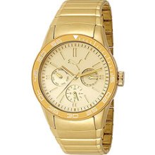 Puma Fast Track Metal Gold Women's watch #PU102822003