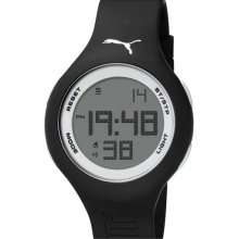 PUMA 'Loop' Digital Chronograph Watch Black