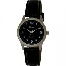 Ravel Kids Quartz Watch With Black Dial Analogue Display And Black Plastic Or Pu Strap R5-1.3L