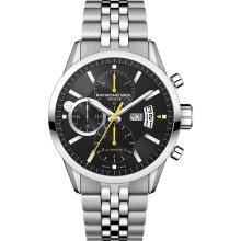 Raymond Weil Men's Freelancer Black Dial Watch 7730-ST-20101