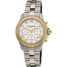 Raymond Weil Men's Parsifal White Dial Watch 7260-SG-00308