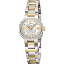 Raymond Weil Noemia Mini Diamond Marker Two-Tone 27 mm Watch - Mother of Pearl Dial, Two Tone Bracelet 5927-STP-00995 Sale Authentic