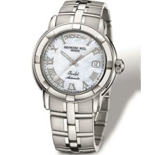 Raymond Weil Parsifal Automatic MotherofPearl Mens Watch 2844-ST-00908