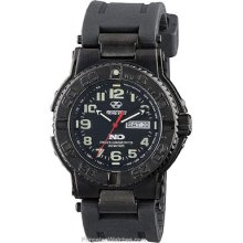 Reactor Trident Mens Rubber Strap Black Nitride NEVER DARK 59581