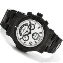 Renato Men's T-Rex Swiss Quartz Chronograph Retrograde Stainless Steel Bracelet Watch