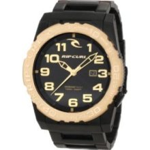 Rip Curl Mens A2547-MGO Gold Analog with Rotating Bezel