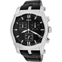 Roberto Bianci 9092Lea Blk Men'S 9092Lea Blk Quot Prestigio Quot Chronograph Watch