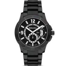 Rodania Gent's Black Bracelet Watch Rs2503247