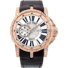 Roger Dubuis Excalibur 42mm Pink Gold Diamond Watch
