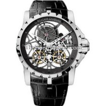 Roger Dubuis Excalibur Millesime Double Flying Tourbillon White Gold Watch