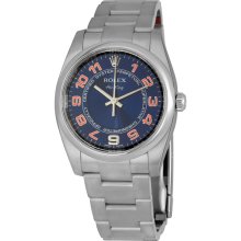 Rolex Airking Mens 31 Jewels Automatic Watch 114200BLCOAO