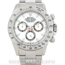 Rolex Cosmograph Daytona Steel Mens Watch 116520