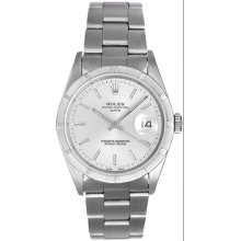 Rolex Date Stainless Steel Men's Automatic Watch 15210