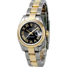 Rolex Datejust 26mm Steel/Yellow Gold Ladies Watch 179163