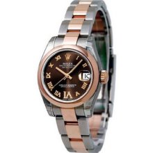 Rolex Datejust 26mm Steel/Pink Gold Ladies Watch 179161