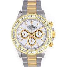 Rolex Daytona Men's 2-Tone Diamond Watch 16523