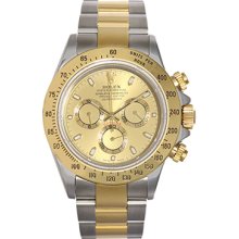 Rolex Daytona Stainless Steel & 18k Yellow Gold Men's Watch 116523