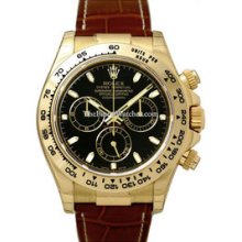 Rolex Daytona Yellow Gold Strap Watch 116518