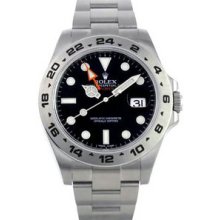 Rolex Explorer II Steel Mens Watch 216570