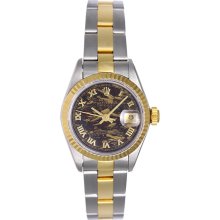 Rolex Ladies Datejust 2-Tone Steel & Gold Watch 69173