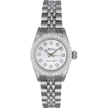 Rolex Lady Oyster Perpetual Ladies Watch 67180 White Dial
