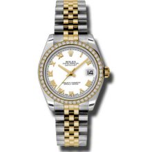 Rolex Oyster Perpetual Datejust 178383 sjdo Women's Watch