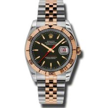 Rolex Oyster Perpetual Datejust Turn-o-graph Thunderbird 116261 BKSO MEN'S WATCH