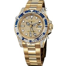 Rolex Oyster Perpetual GMT-Master II Automatic Watch - 116758 SA_Pave