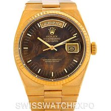 Rolex Oysterquartz President Day Date 18K Yellow Gold Watch 19018