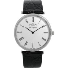 Rotary Gents Les Originales Quartz Leather Strap GS90000/21 Watch