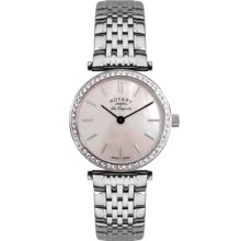 Rotary Les Originales Ladies White Case Watch