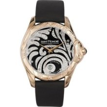 Saint Honore Coloseo Collection Watch with Diamonds & Rose Gold in