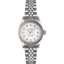 **SALE PENDING** Rolex Datejust Ladies Steel & Diamond Watch 79174 Cus