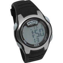 San Antonio Spurs watch : San Antonio Spurs Training Camp Watch - Silver/Black