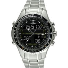 Sartego SPW11 Black Dial Digital Alarm Chronograph World