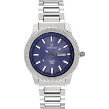 Sartego Sqq13 Men's Watch Stainless Steel Dress Blue Dial