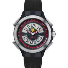 Scuderia Ferrari 'Lap Time' Dual Movement Watch, 46mm